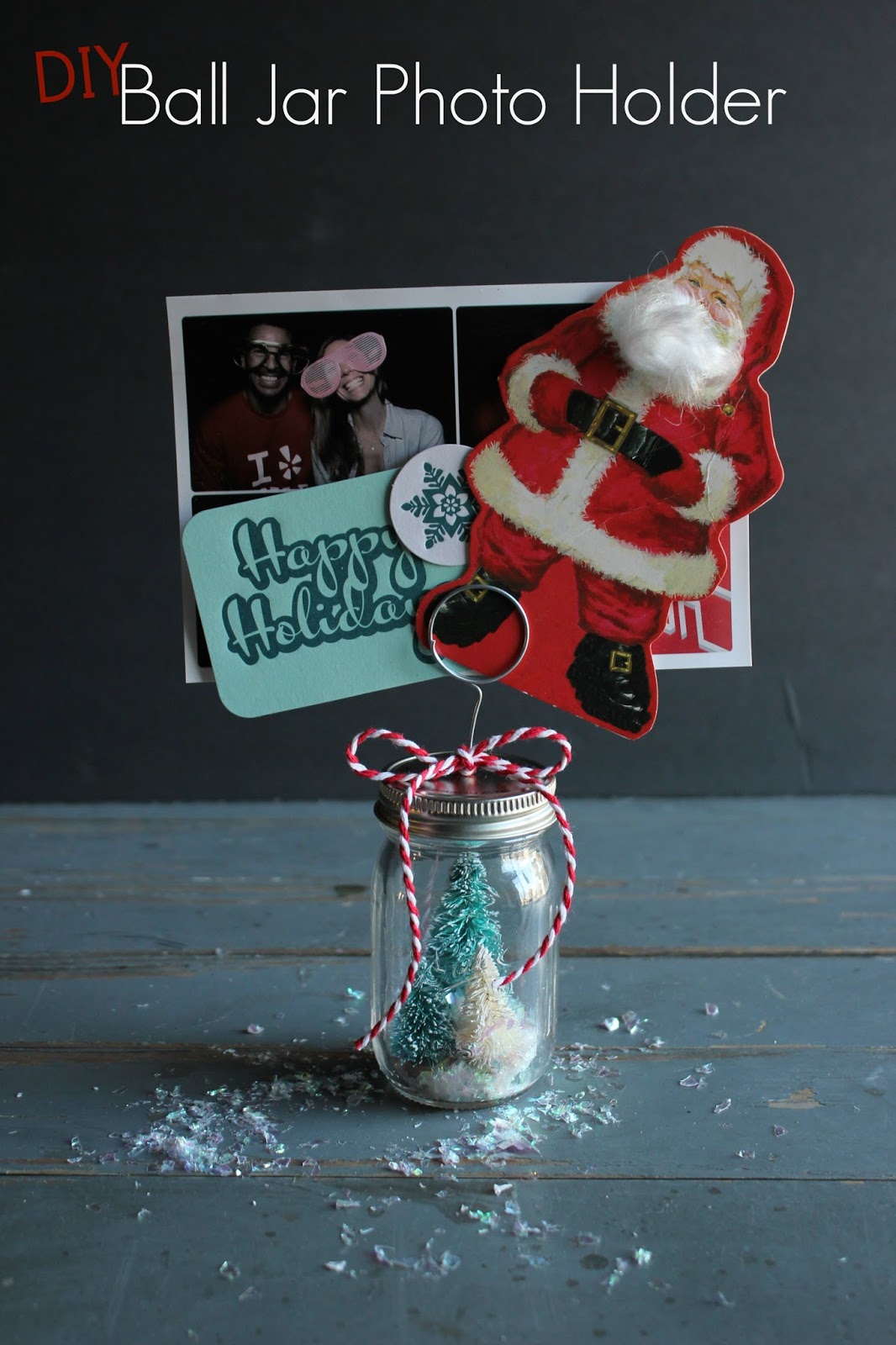 D.I.Y. Louisville DIY Mason Jar Photo Holder