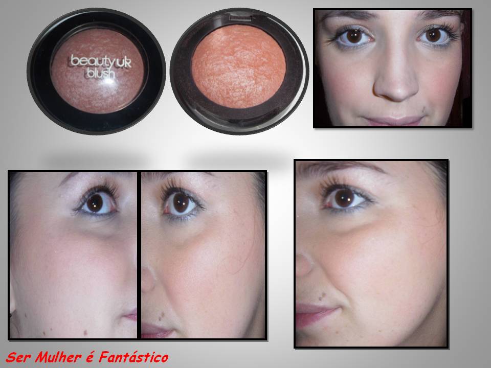 Ser Mulher é Fantástico Blush Beauty U.K 4 Baked peach