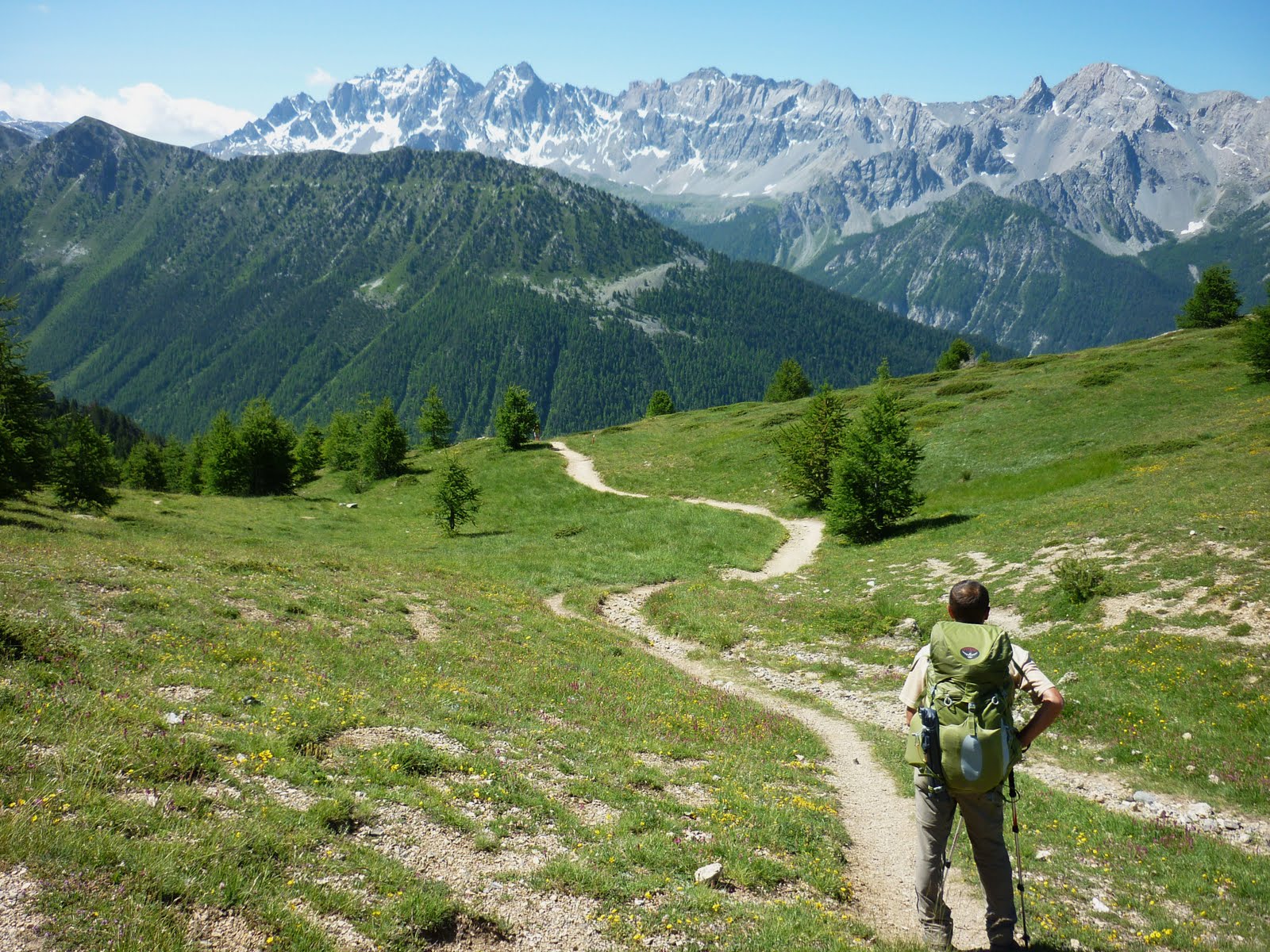 Editions Rando Cannelle La Grande Traversée des Alpes par le GR5 Etape 19
