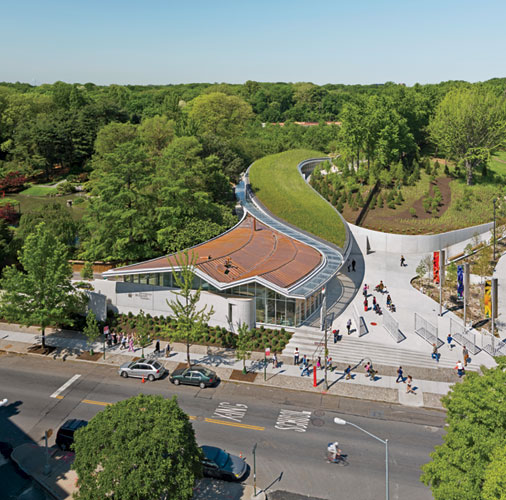 Architecture as Aesthetics Brooklyn Botanic Garden Visitor Center
