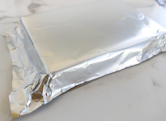 Baking Hack How and Why to Line a Baking Pan with Foil Bake at 350°