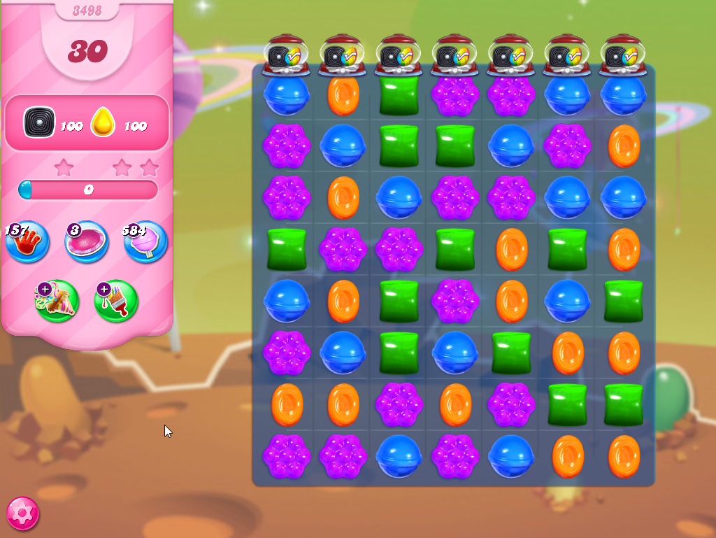 Candy Crush Saga level 3498 Candy Crush Saga level 3498