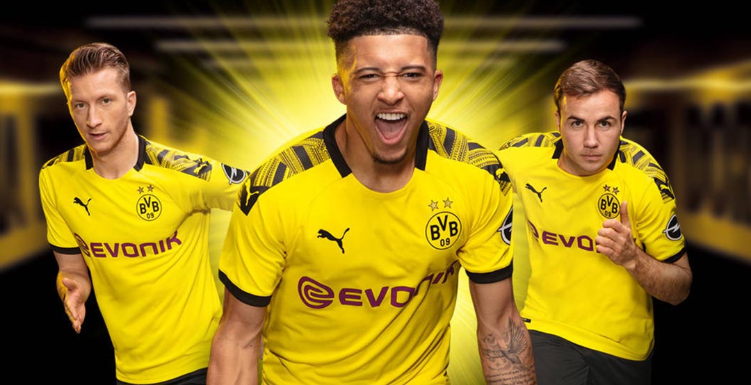 Borussia Dortmund 19-20 Home - Footy Headlines