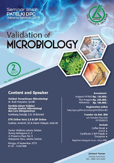 Seminar Ilmiah DPC PATELKI Jakarta Selatan 2019 Validation Microbiology