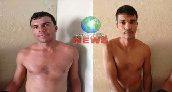 Policia prende dois suspeito de roubo na zona rural de Acopiara 