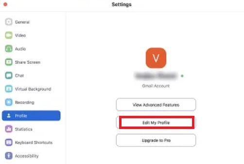 Cara Mengganti Nama di Zoom Hp Android - diteknoin