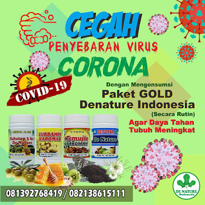 Cegah Virus corona covid19 dengan ramuan obat jamu herbal pilihan 