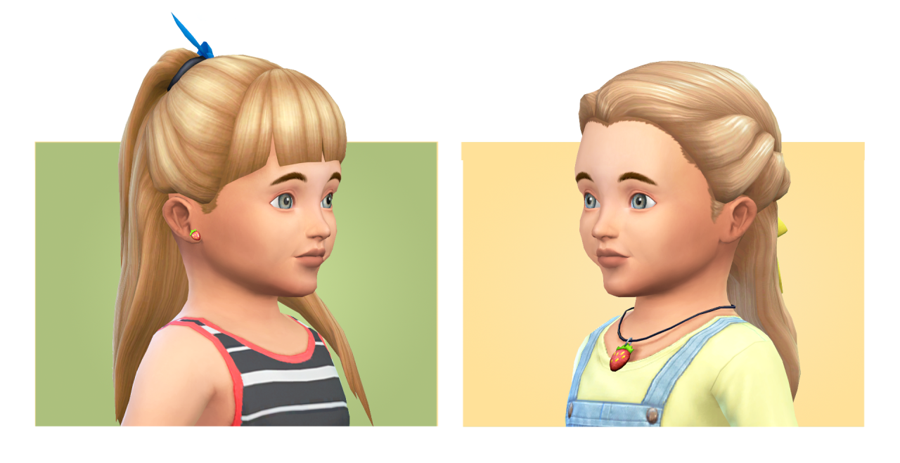 My Sims 4 Blog Hair Clothing And Accessories For Toddlers By