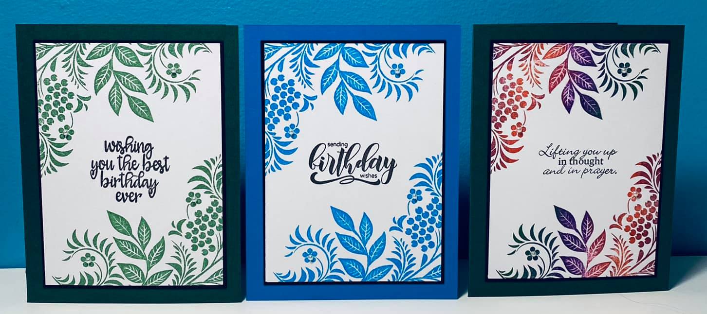 THE PAPER REED The Versatile Gina K Designs Holiday Tapestry Stamp Set