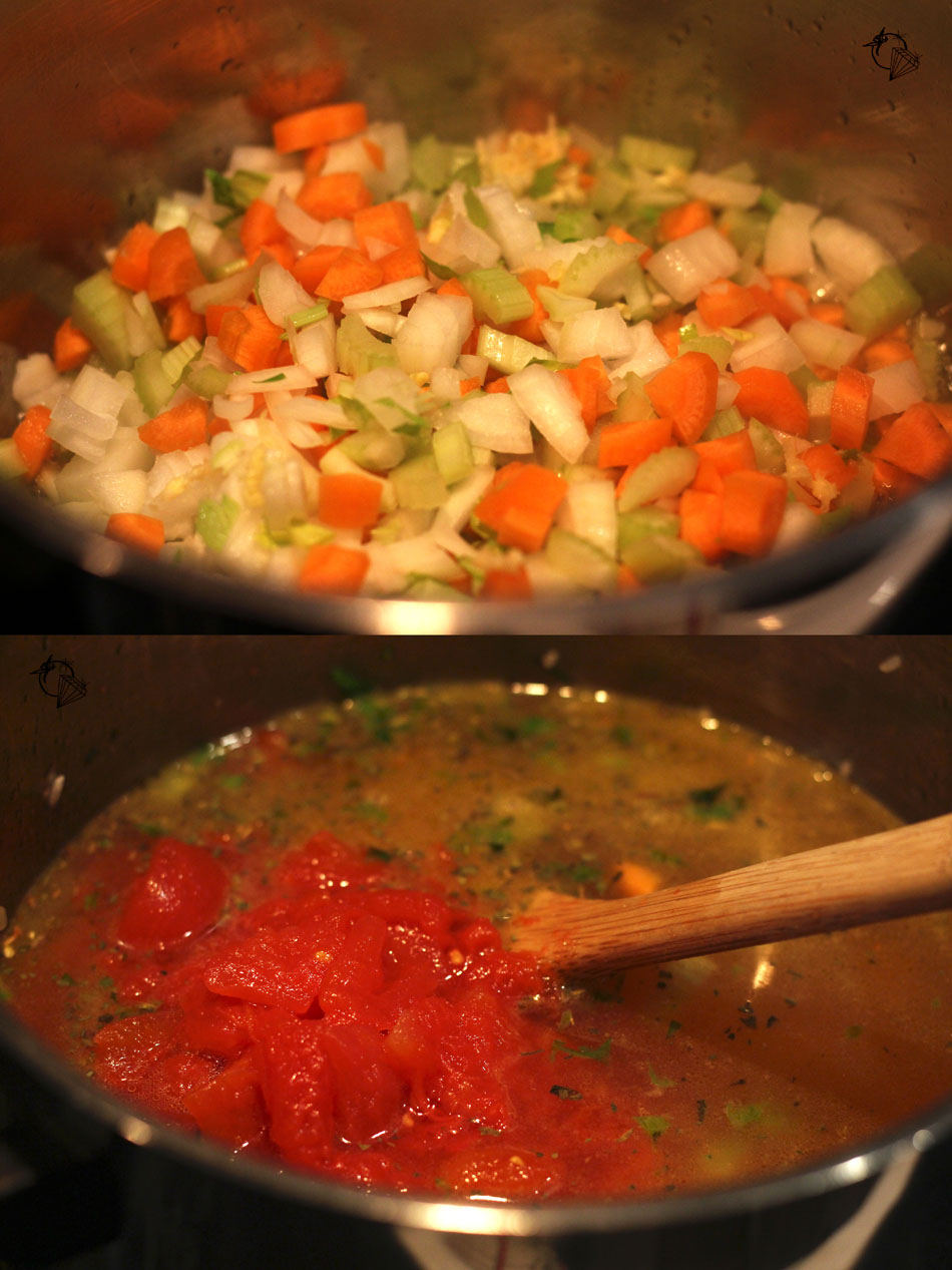 Tomates cerises et Diamants Soupe tomates et riz réconfortante Tomates cerises et Diamants Soupe tomates et riz réconfortante