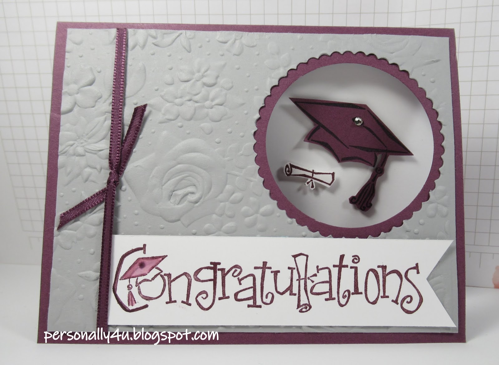 Personally Yours More Stampin' Up! Graduation Cards...