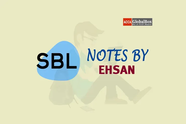 SBL - Notes by Mr. Ehsan, Accaglobalbox, acca globalbox, acca global box, accajukebox, acca jukebox, acca juke box,