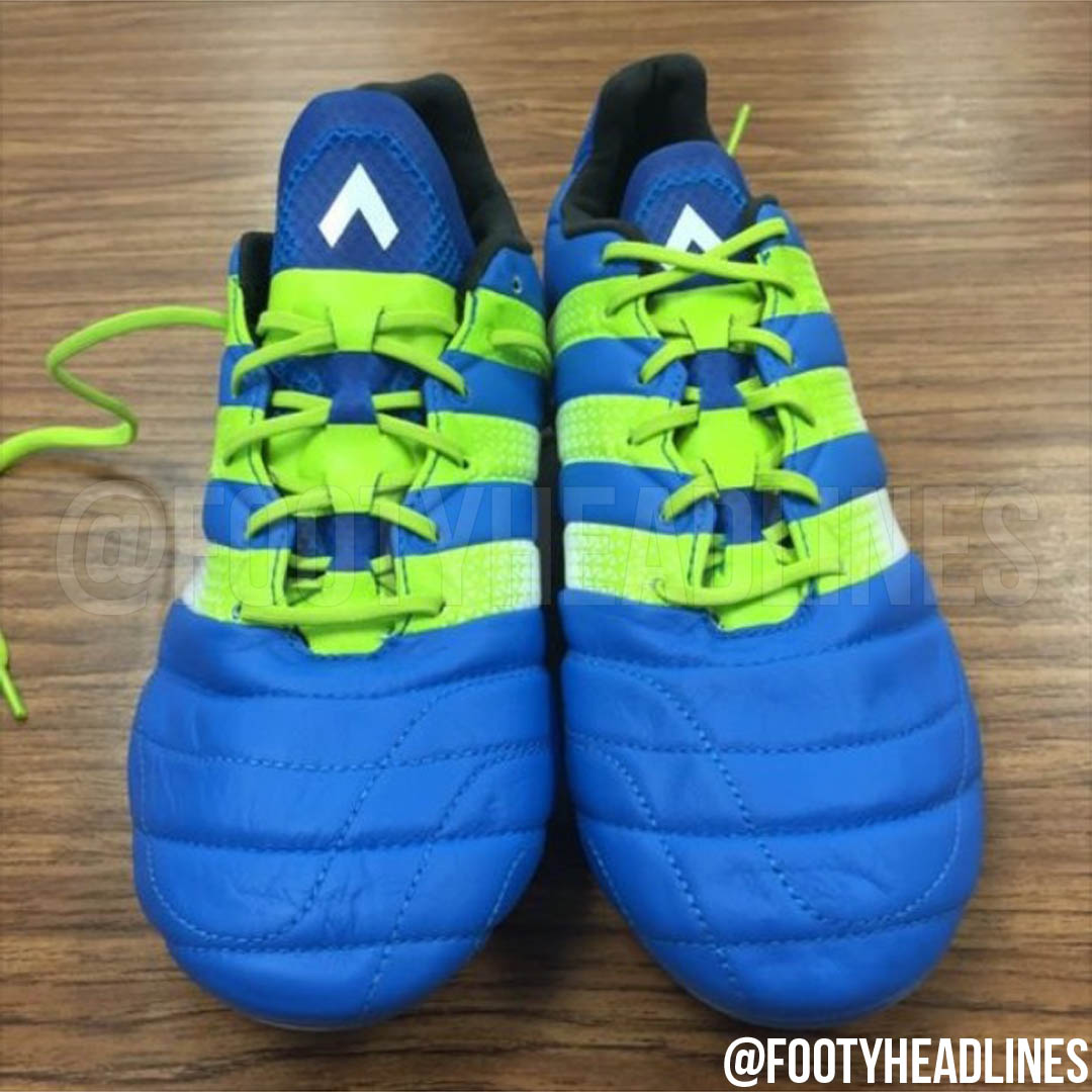 Shock Blue Adidas 2016 Leather Boots Leaked Footy