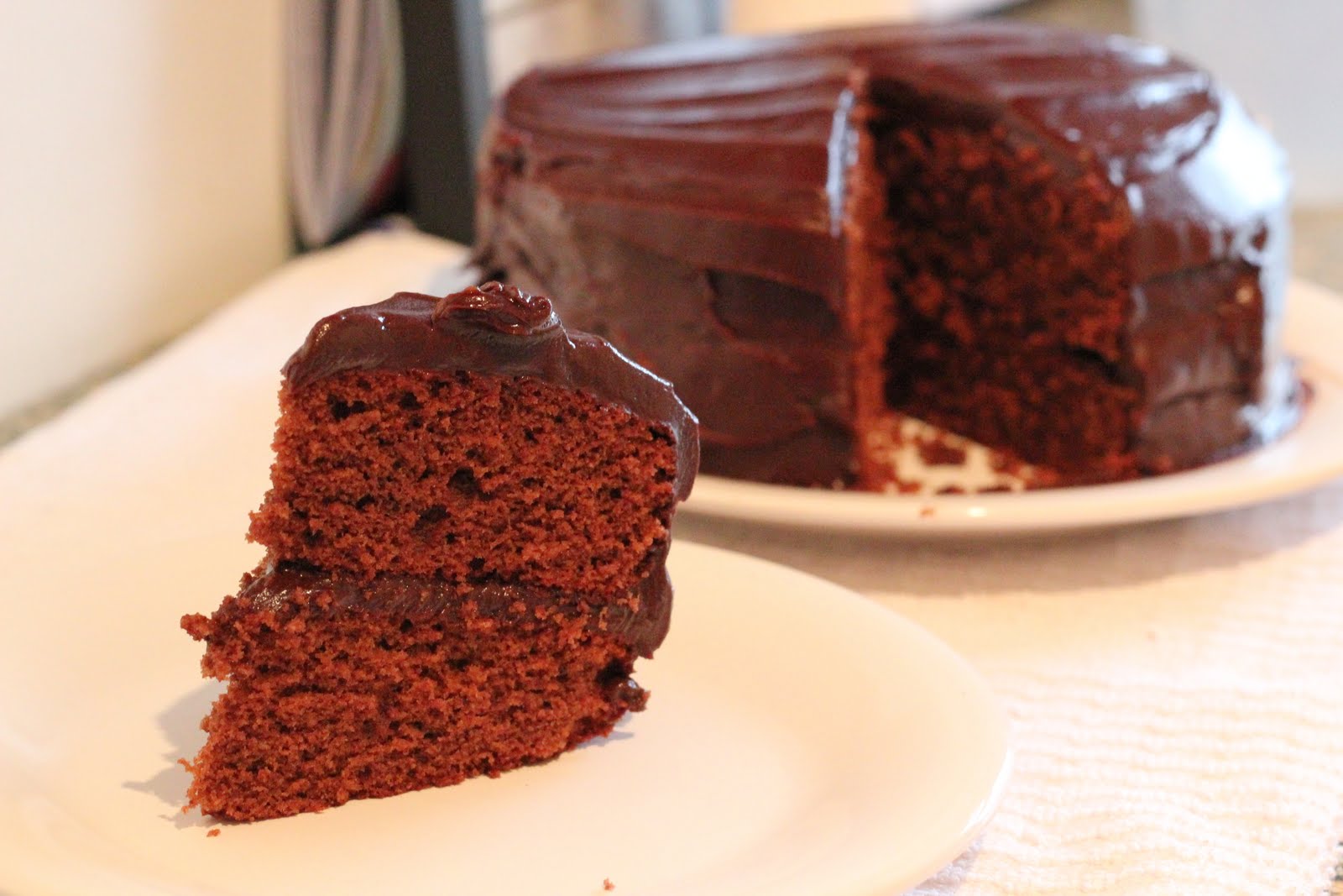 Esther Food Adventure Chocolate Fudge Cake