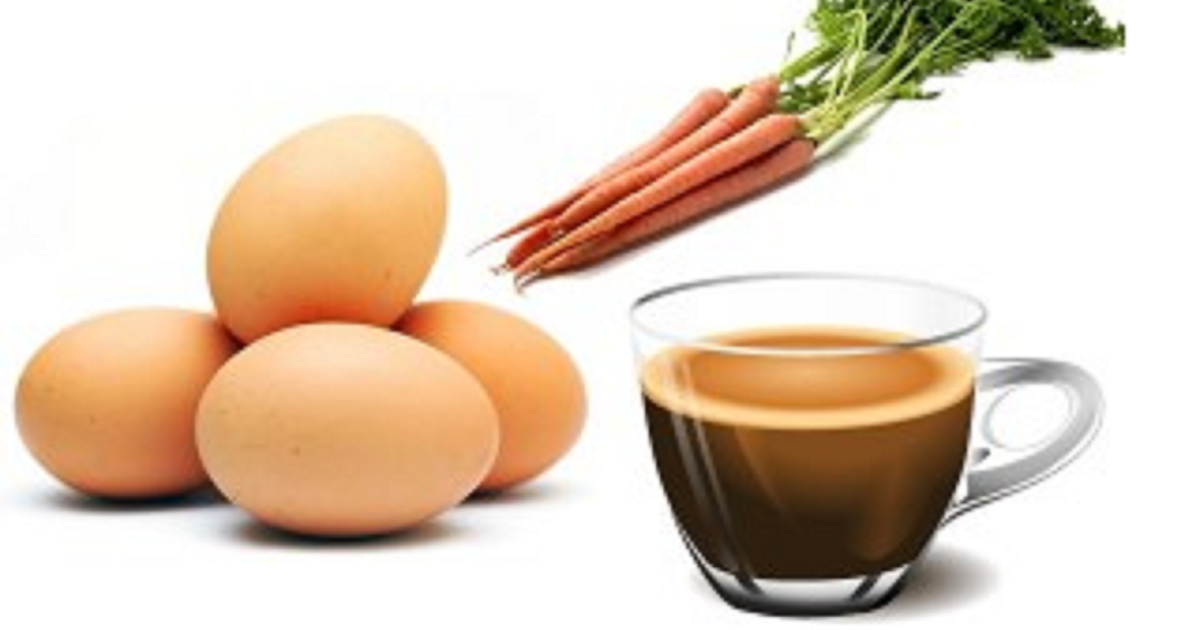 Carrots, Eggs & Coffee Beans