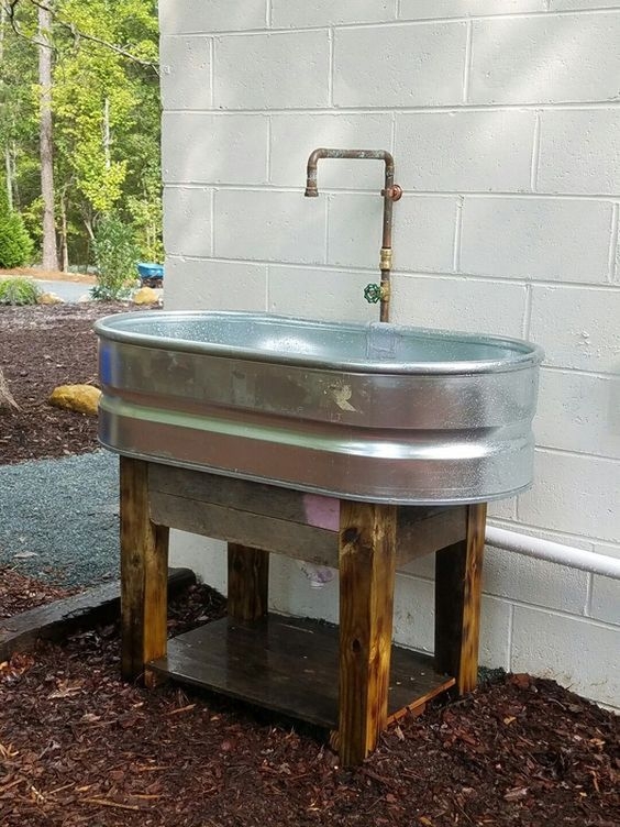 44 Best And Simple Outdoor Sink Design Ideas On A Budget ARA HOME