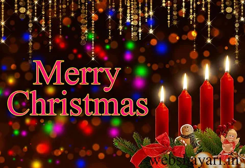 cute merry christmas img candle images photo