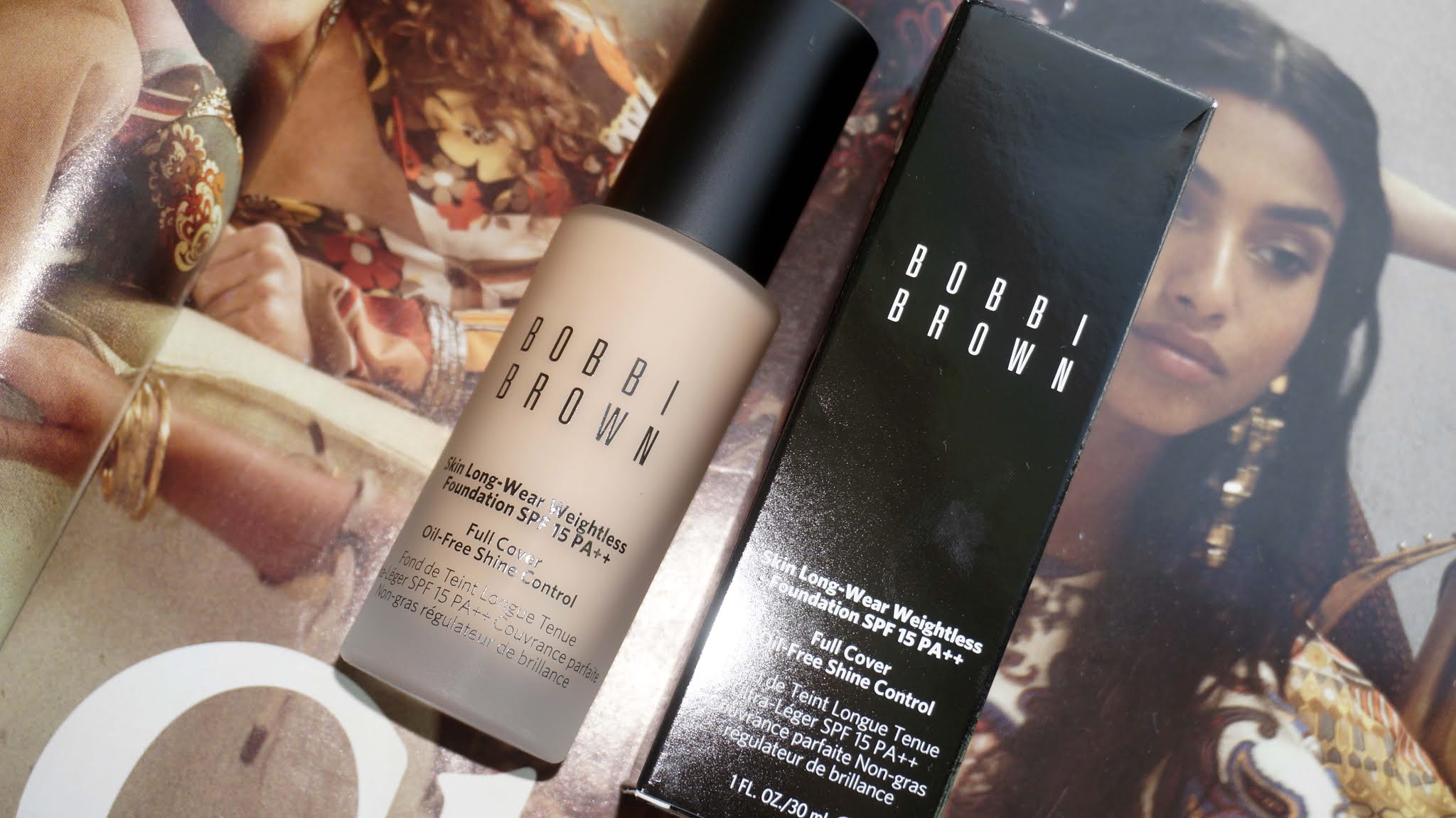 JOYCE LAU BobbI Brown Skin LongWear Weightless Foundation Review Oily Combination Skin