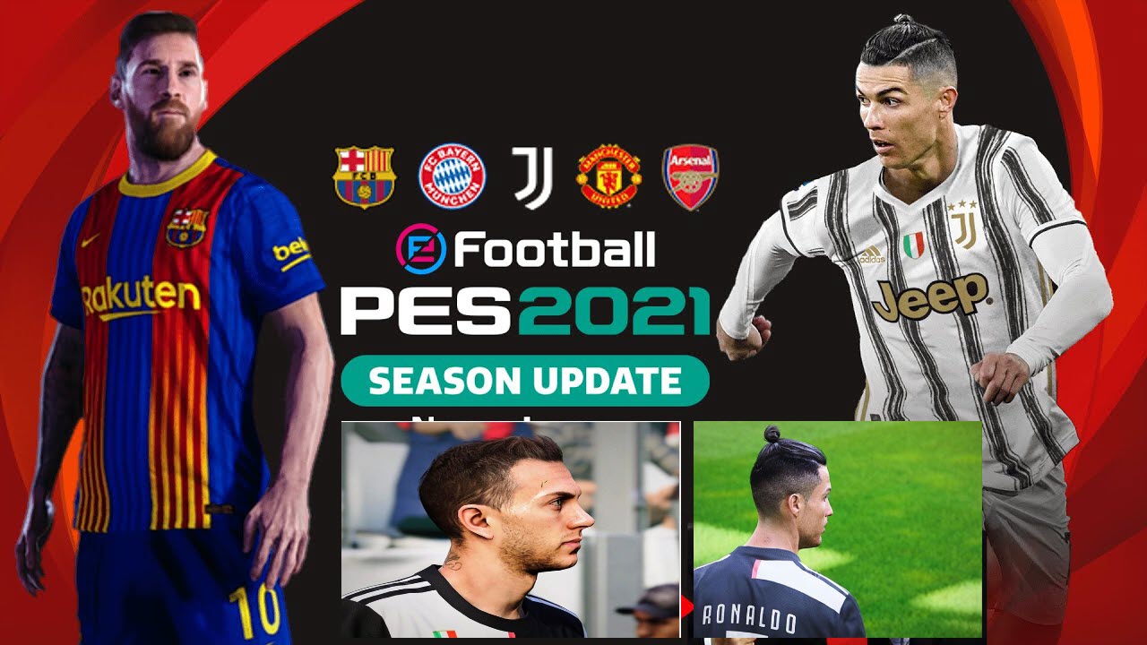 تحميل لعبة PES 2021 PSP للاندرويد باخر النتقالات والتحديثات الجديدة 😍🔥😱