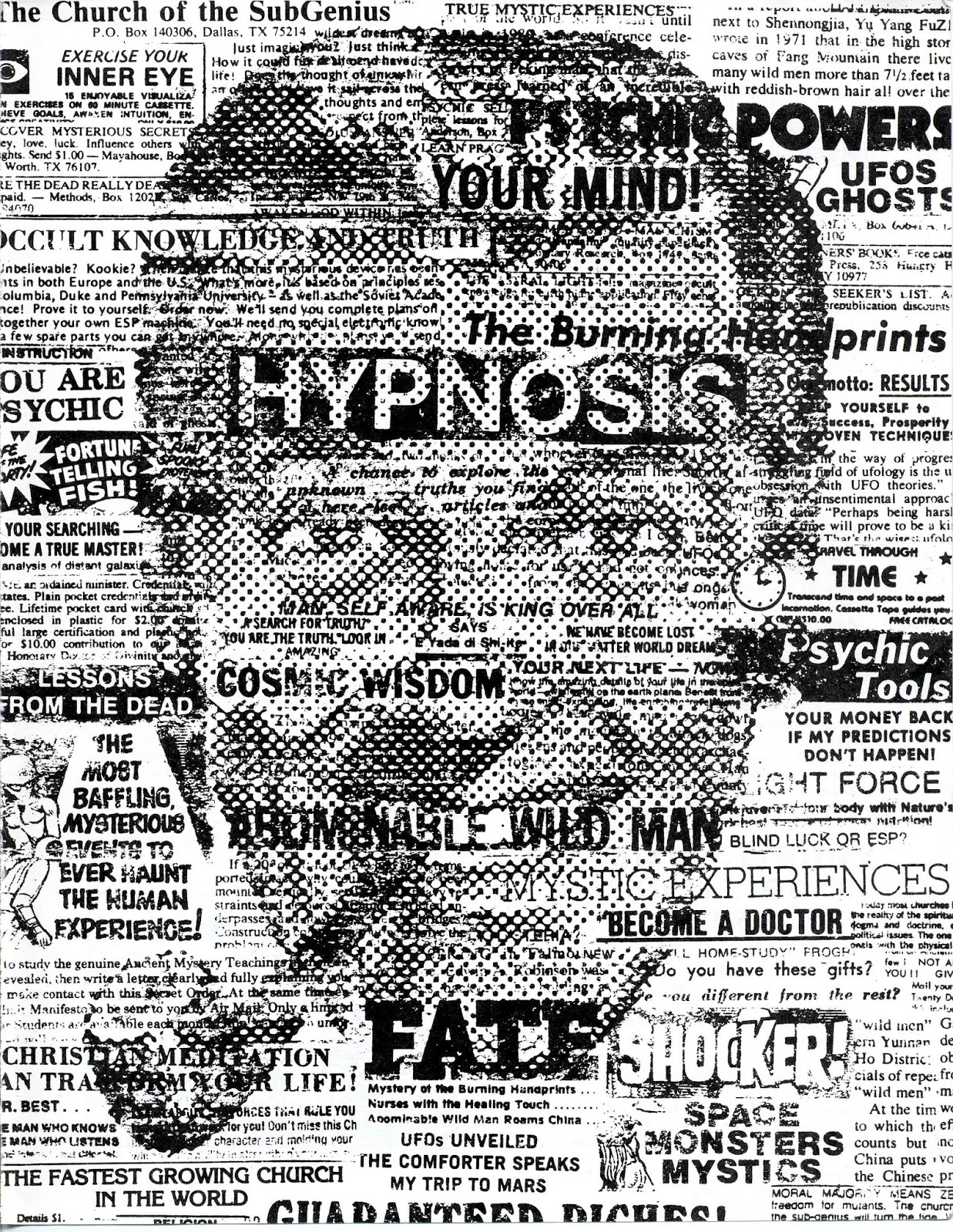 Mazzu Stardust La Iglesia del SubGenio Mitos de Ciencia Ficción