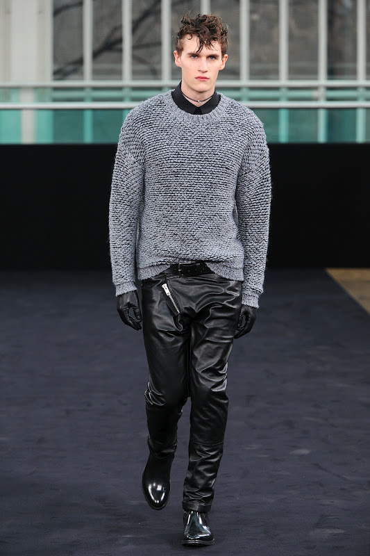 men's styling: Topman Design AW12 catwalk collection at London Fashion Week