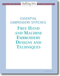 Essential Embroidery Stitches: Free Hand and Machine Embroidery Designs and Techniques.