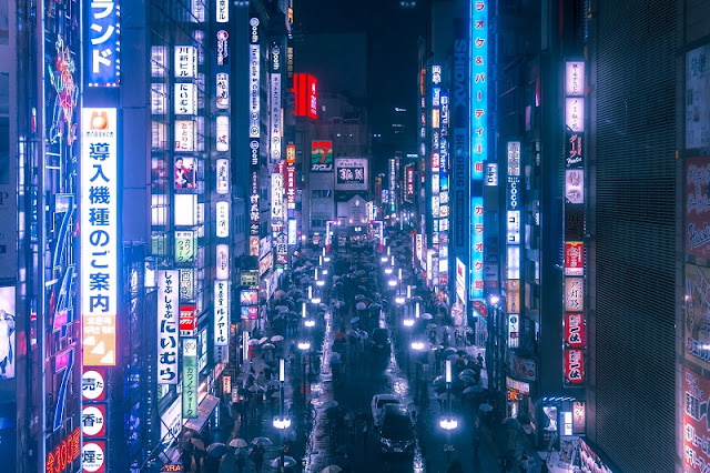 fotos por Cody Ellingham, proyecto DERIVE, Tokyo | cool surreal night city lights | imagenes chidas lindas | awesome photos