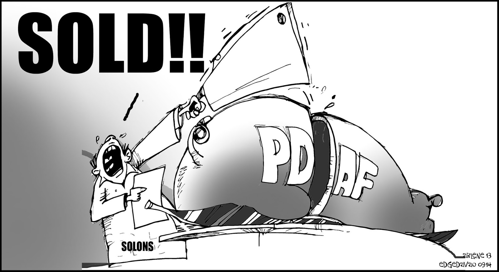 arlene pasaje cartoons AND MORE CARTOONS ABOUT PORK BARREL....