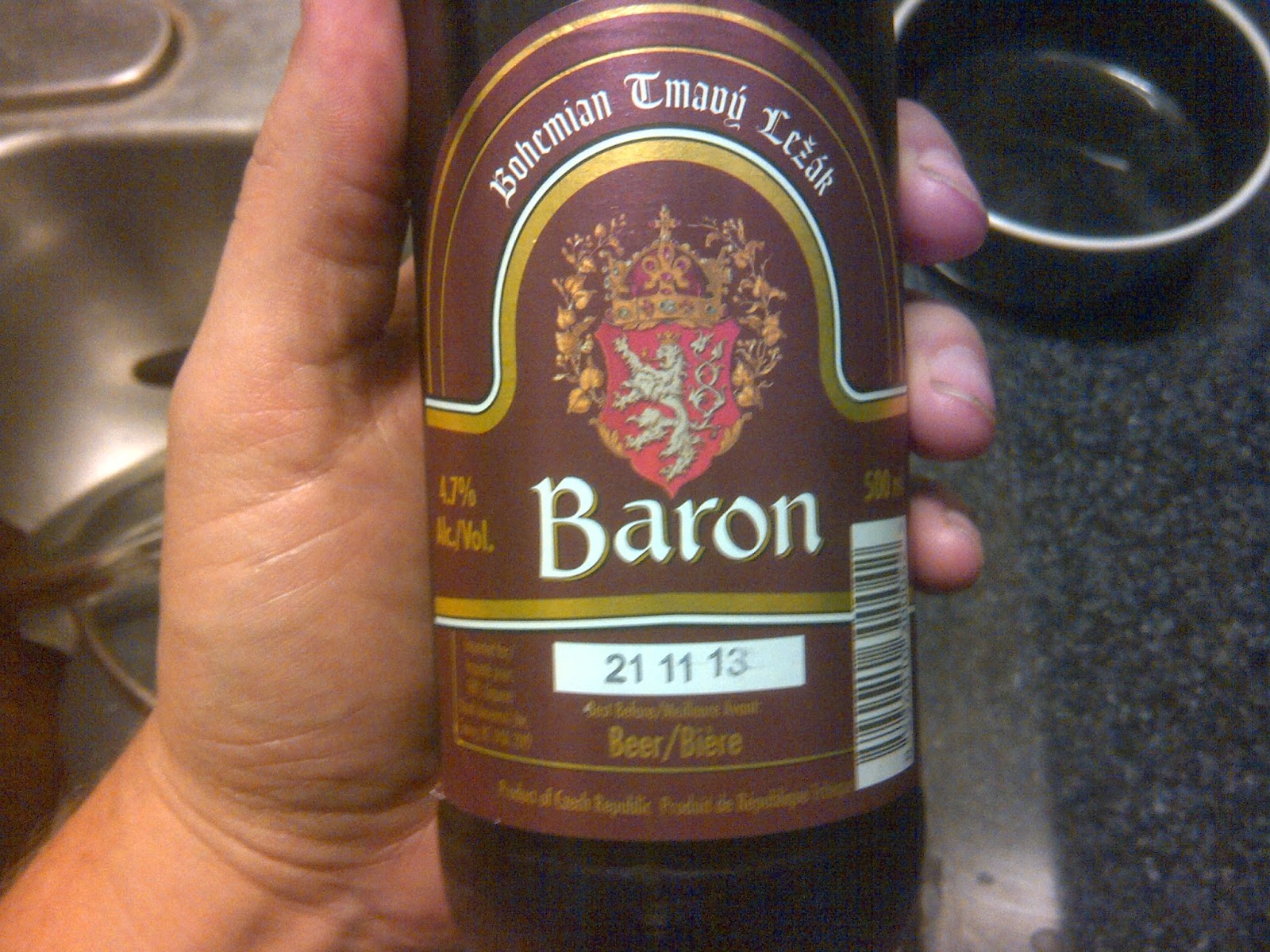 Team VanGo Beer Review Baron Bohemian Tmavy Lezak