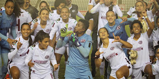 Ferroviária campeonas de la CONMEBOL Libertadores Femenina 2020 edición Argentina