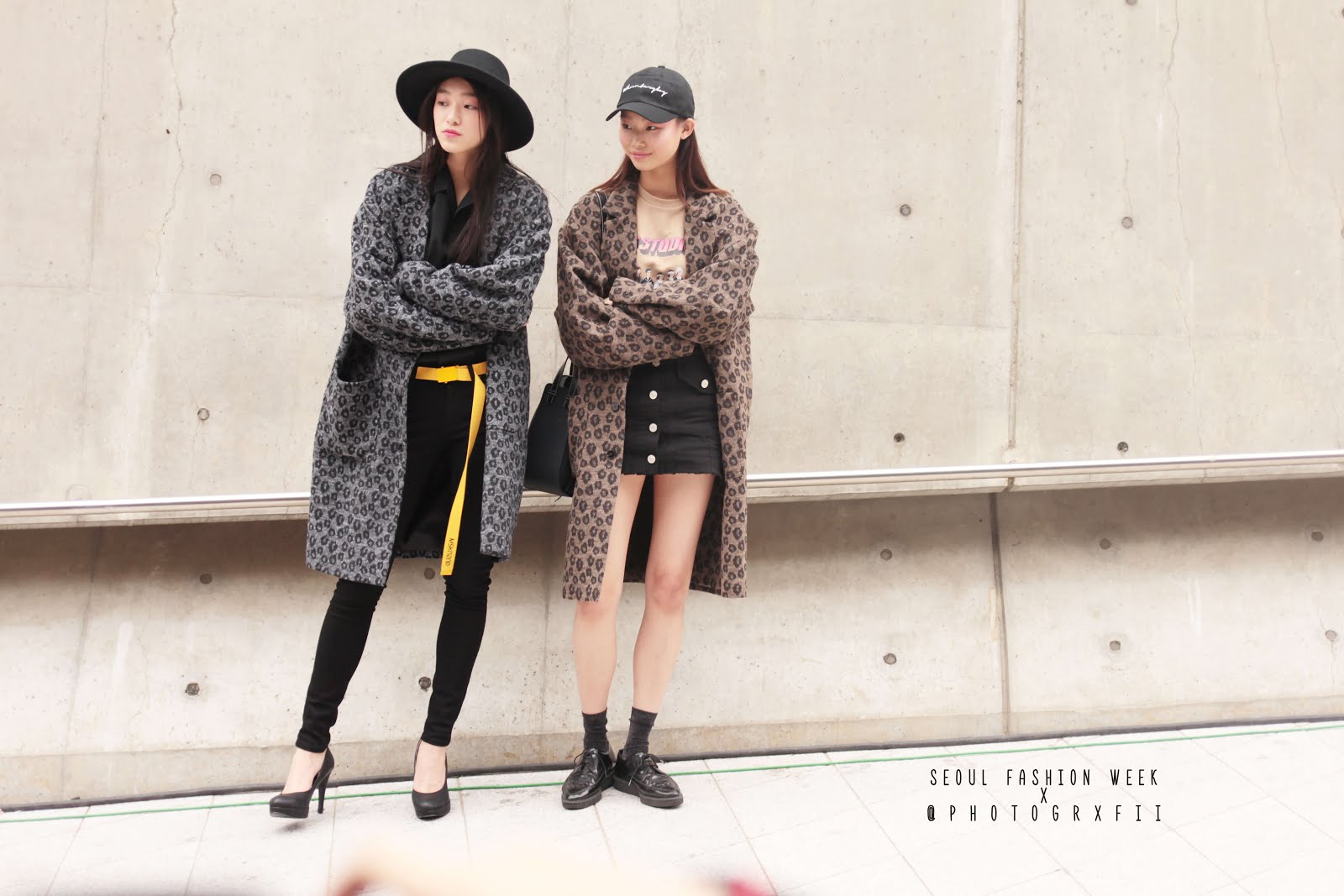 seoul fashion week ss18 models off duty