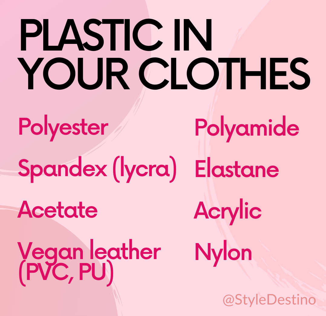 PLASTIC IN YOUR CLOTHES - Common Plastic Fabrics in Clothing