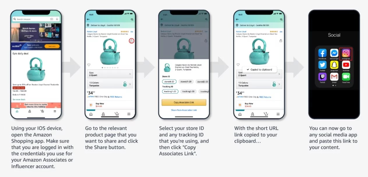 Amazon Mobile GetLink