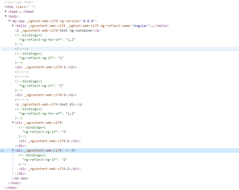 ngtemplate, ngcontainer, ngcontent, *ngTemplateOutlet [Angular 2