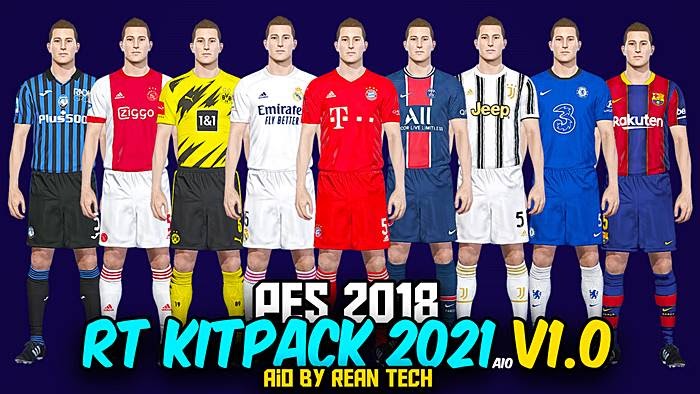Rt Kitpack Season 2020 2021 Pes 2018