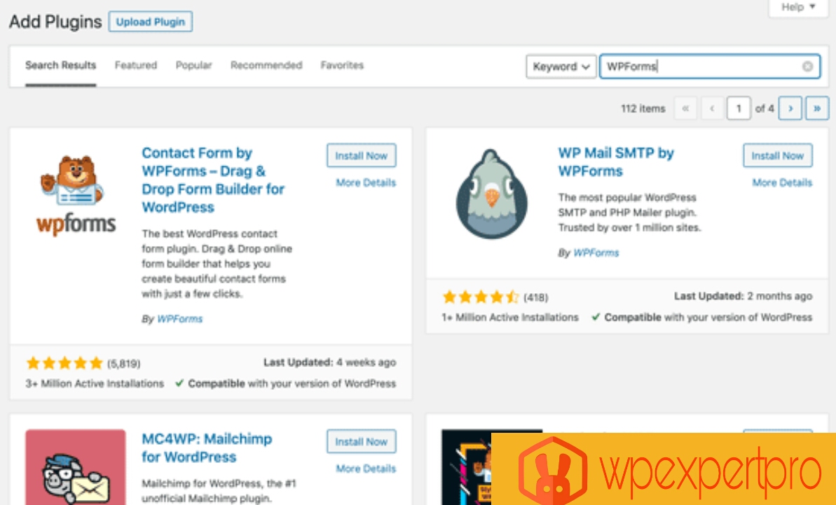 Find the search results Find the search results