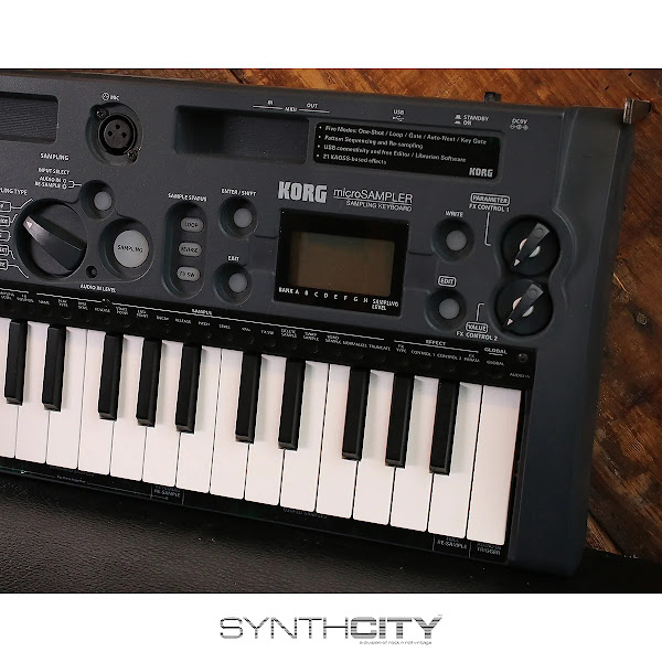 MATRIXSYNTH: Korg microSampler Looper / Sampler Keyboard
