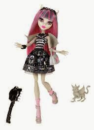 Fantasia Infantil Meninas Monster High Luxo Catty Noir