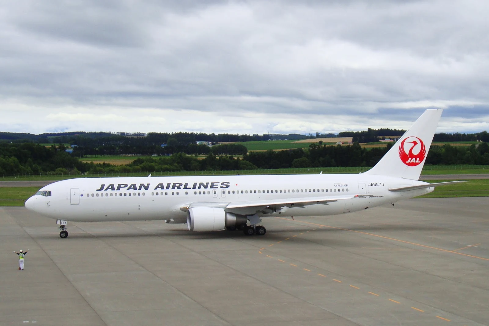 日本航空JL96: 台北松山TSA → 東京羽田HND飛行紀錄 (B767-300)