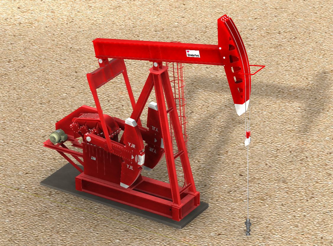 Weatherford Pump Jack Download free 3D cad models 100074