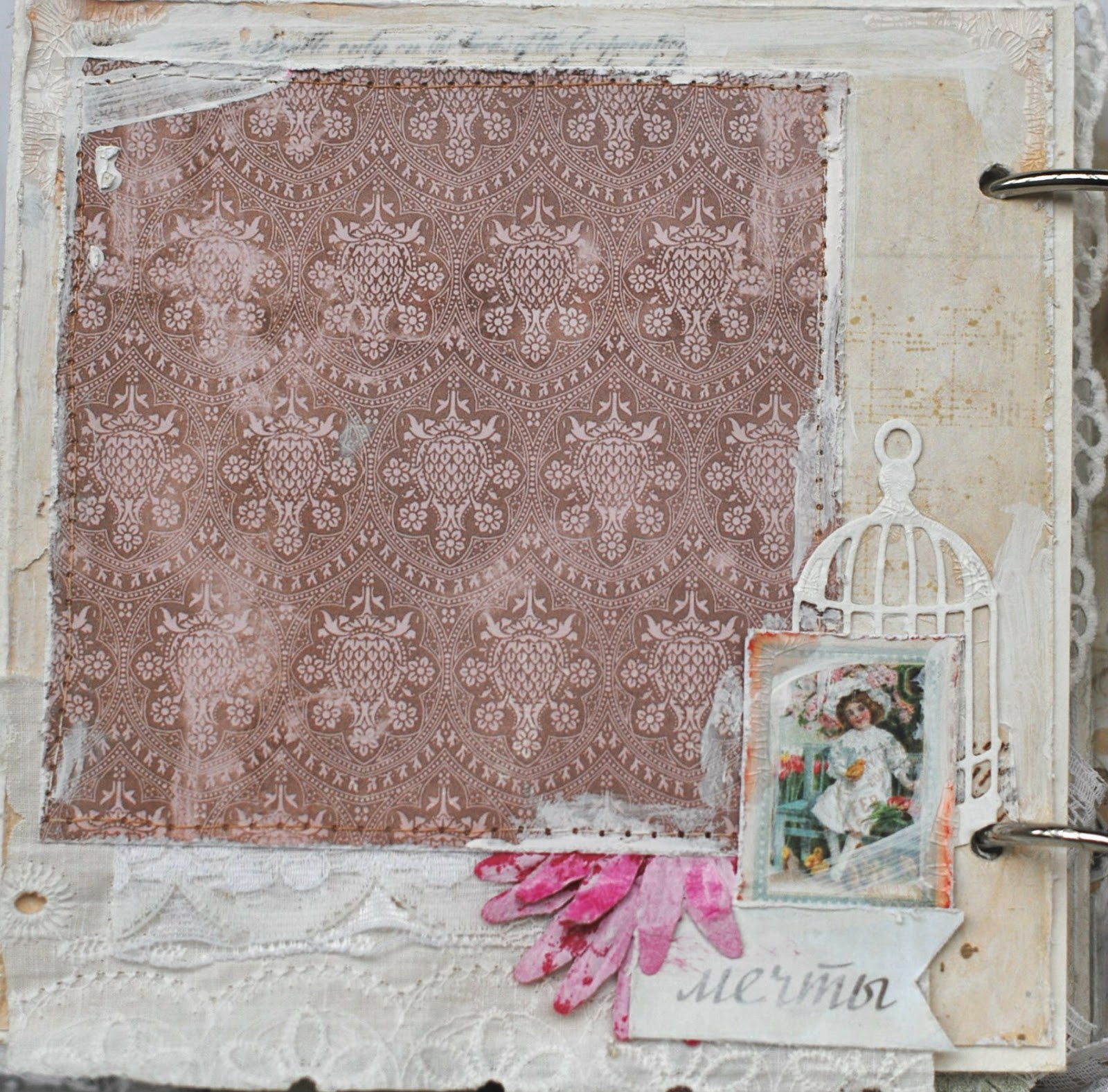 Шебби минник для девочки