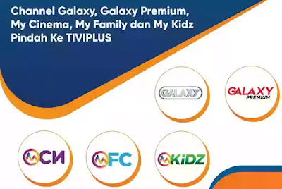 Chanel Galaxi, Galaxi Premium, My Group di Ninmedia Gelap