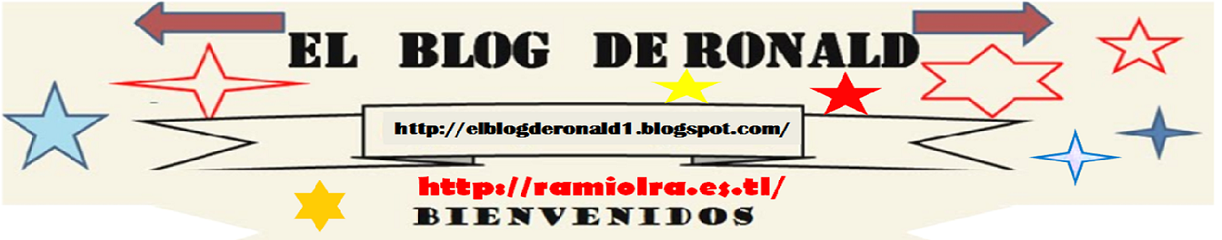 EL BLOG DE  RONALD