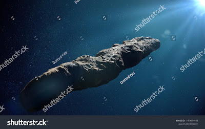 OUMUAMUA----THE ALIENS SPACESHIP MAY BE COME TO THE EARTH
