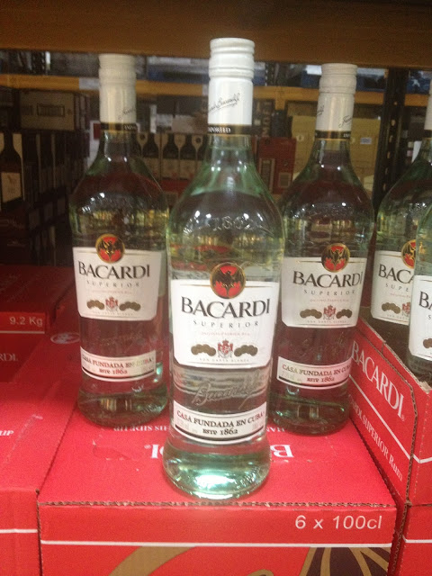 Bacardi Bottles