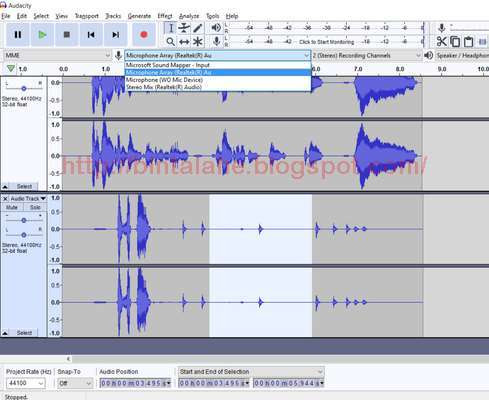 audacity audio loopback audacity audio loopback