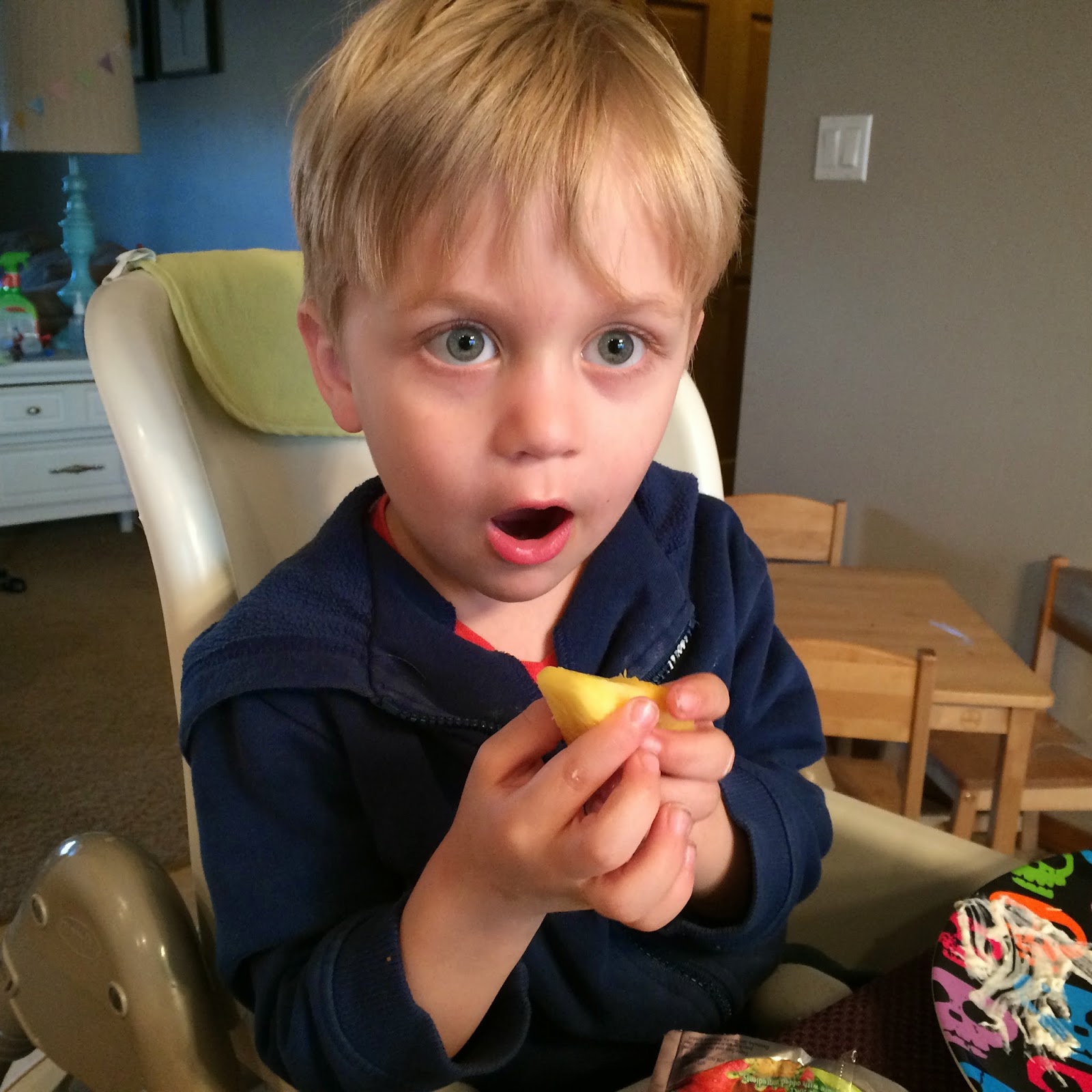 Miller Moments funny face food photos