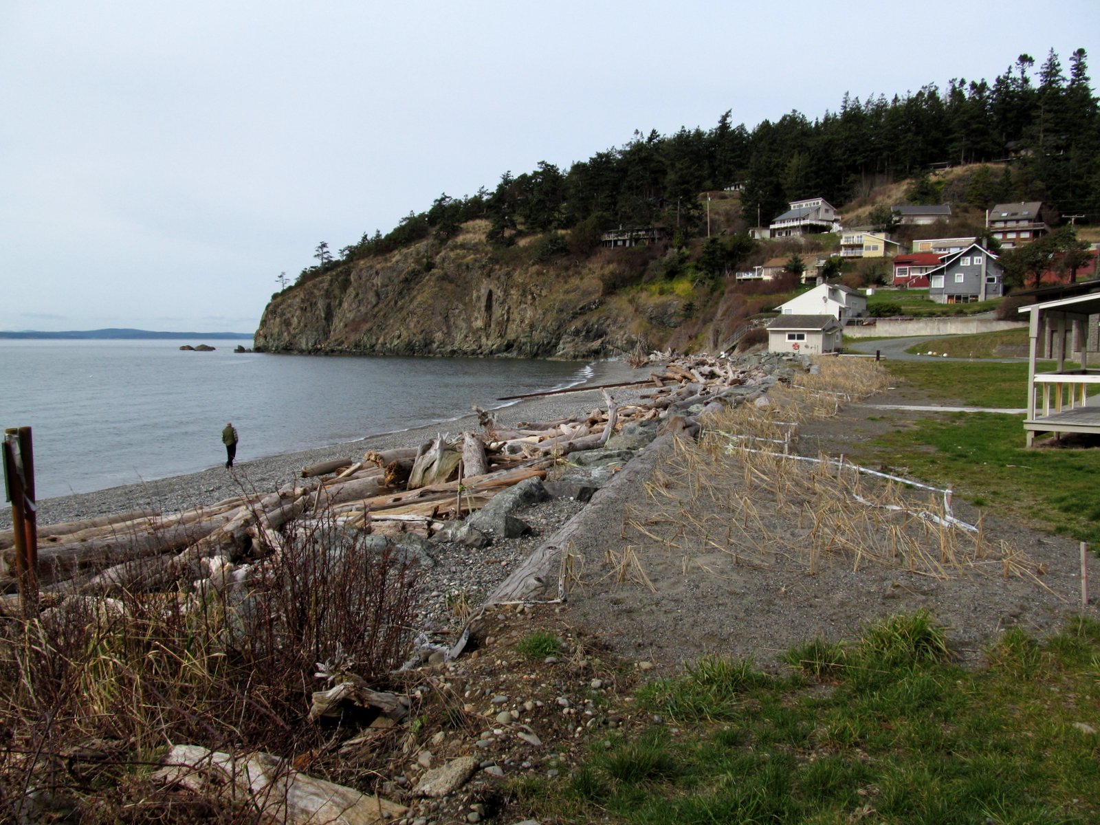 Gravel Beach: Rosario Beach