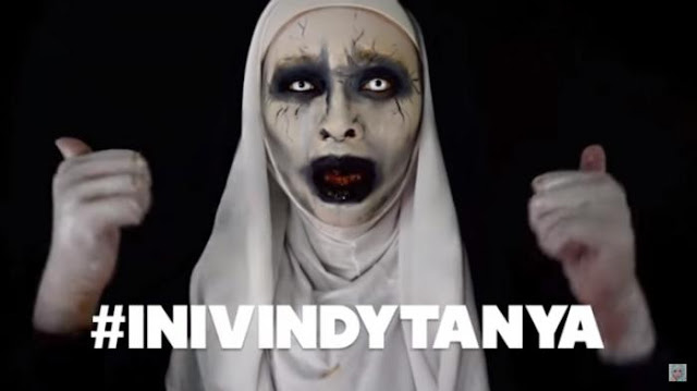Dibalik Sosok Hantu Valak Conjuring Yang Menyeramkan, Vindy Valak Asal Malang Ini Cantik Dan Berhijab Dibalik Sosok Hantu Valak Conjuring Yang Menyeramkan, Vindy Valak Asal Malang Ini Cantik Dan Berhijab