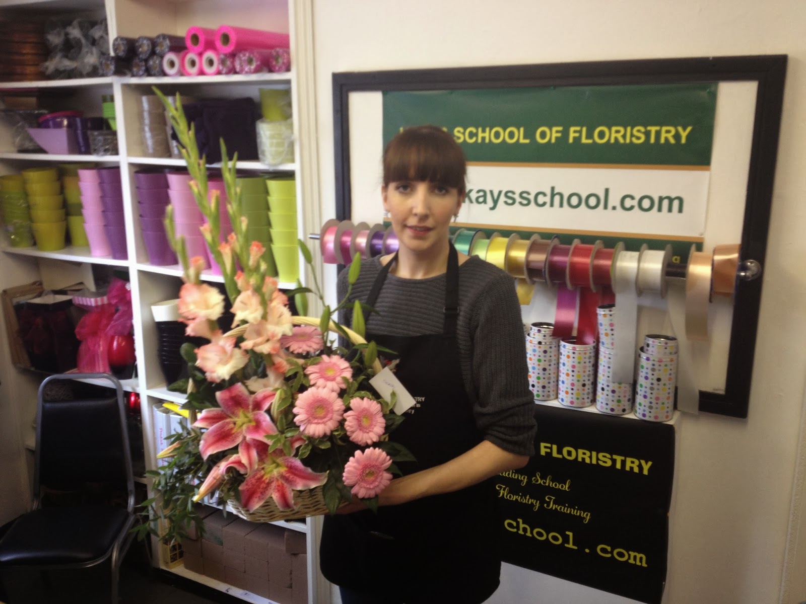 Kay's Flower School & Brooch Bouquet Training Beginners Flower